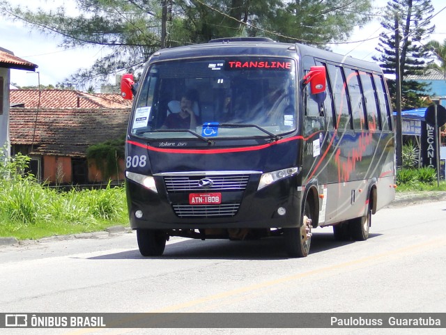 Transline 808 na cidade de Guaratuba, Paraná, Brasil, por Paulobuss  Guaratuba. Número da foto: #9902330.
