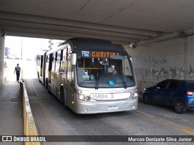 Leblon Transporte de Passageiros 15R94 na cidade de Fazenda Rio Grande, Paraná, Brasil, por Marcos Donizete Silva Junior. Número da foto: #9902565.
