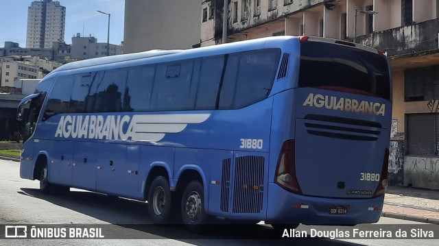 Viação Águia Branca 31880 na cidade de Belo Horizonte, Minas Gerais, Brasil, por Allan Douglas Ferreira da Silva. Número da foto: #9899998.