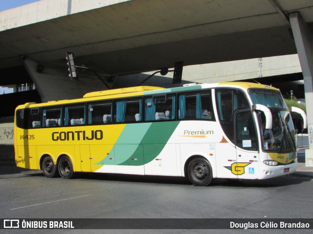 Empresa Gontijo de Transportes 14435 na cidade de Belo Horizonte, Minas Gerais, Brasil, por Douglas Célio Brandao. ID da foto: 9900437.