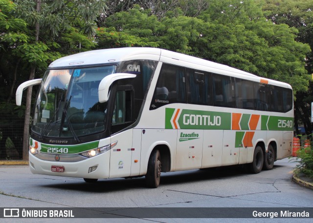 Empresa Gontijo de Transportes 21540 na cidade de São Paulo, São Paulo, Brasil, por George Miranda. Número da foto: #9901152.