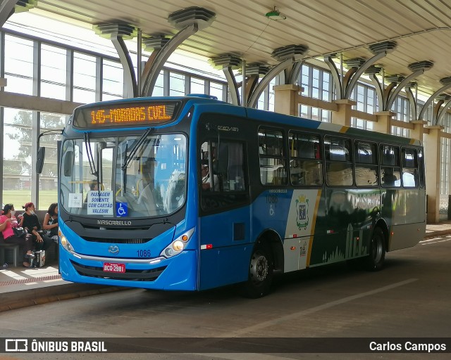 Pioneira Transportes 1086 na cidade de Cascavel, Paraná, Brasil, por Carlos Campos. ID da foto: 9899467.