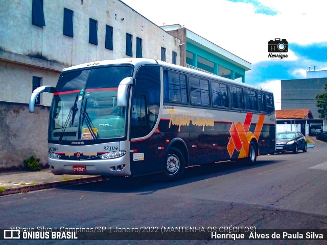 Rápido Campinas 82304 na cidade de Campinas, São Paulo, Brasil, por Henrique Alves de Paula Silva. ID da foto: 9902865.