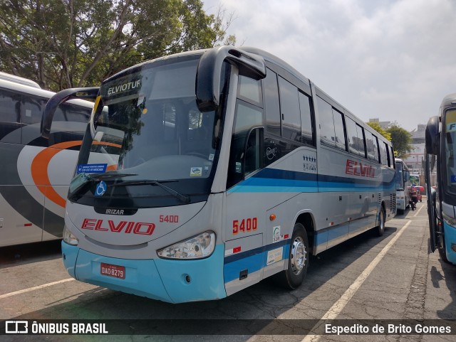 Empresa de Ônibus Vila Elvio 5400 na cidade de Aparecida, São Paulo, Brasil, por Espedito de Brito Gomes. Número da foto: #9900143.
