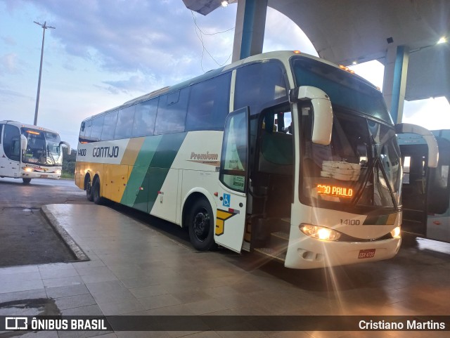 Empresa Gontijo de Transportes 14100 na cidade de Montes Claros, Minas Gerais, Brasil, por Cristiano Martins. ID da foto: 9902789.