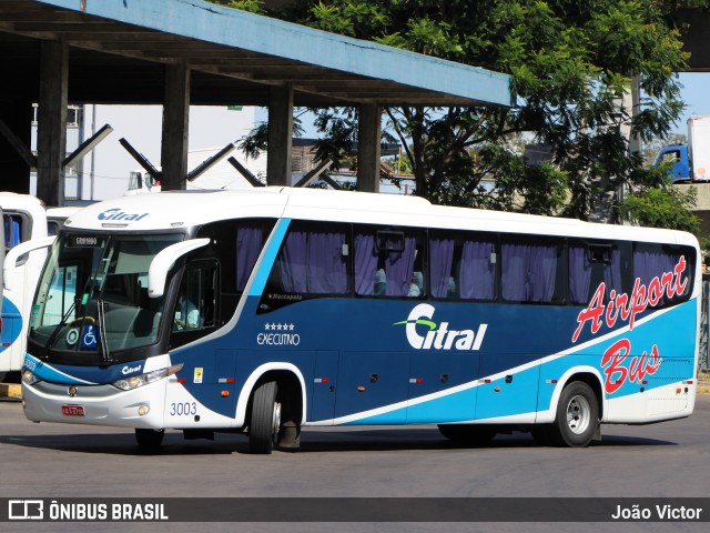 Citral Transporte e Turismo 3003 na cidade de Porto Alegre, Rio Grande do Sul, Brasil, por João Victor. Número da foto: #9902762.
