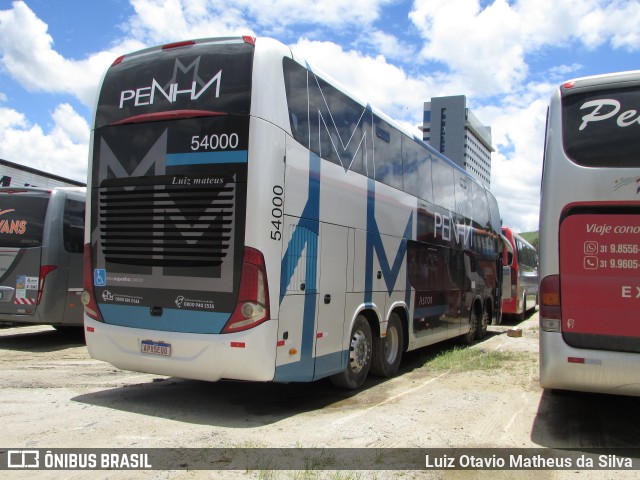 Empresa de Ônibus Nossa Senhora da Penha 54000 na cidade de Aparecida, São Paulo, Brasil, por Luiz Otavio Matheus da Silva. Número da foto: #9901359.