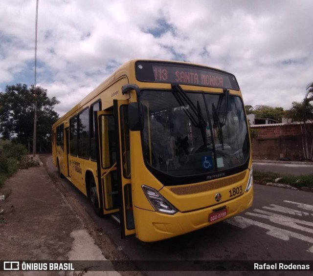 Pruden Express 1803 na cidade de Presidente Prudente, São Paulo, Brasil, por Rafael Rodenas. ID da foto: 9899483.