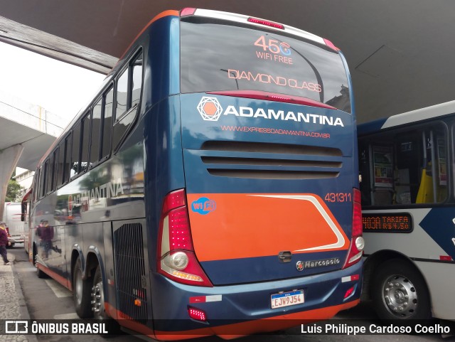 Expresso Adamantina 431311 na cidade de Belo Horizonte, Minas Gerais, Brasil, por Luis Philippe Cardoso Coelho. Número da foto: #9900260.