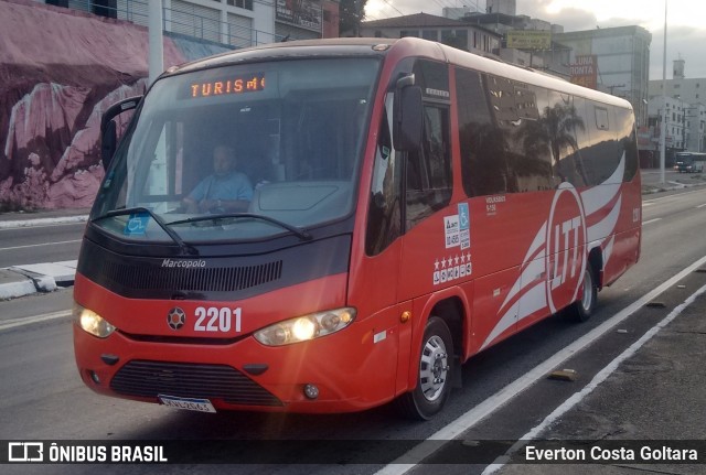 LTT Transporte e Turismo 2201 na cidade de Cariacica, Espírito Santo, Brasil, por Everton Costa Goltara. Número da foto: #9900883.
