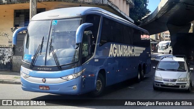 Viação Águia Branca 31880 na cidade de Belo Horizonte, Minas Gerais, Brasil, por Allan Douglas Ferreira da Silva. Número da foto: #9899993.