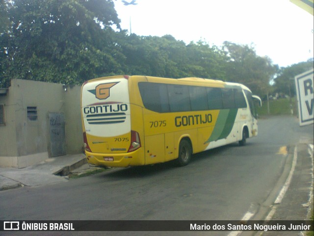 Empresa Gontijo de Transportes 7075 na cidade de Salvador, Bahia, Brasil, por Mario dos Santos Nogueira Junior. ID da foto: 9904053.