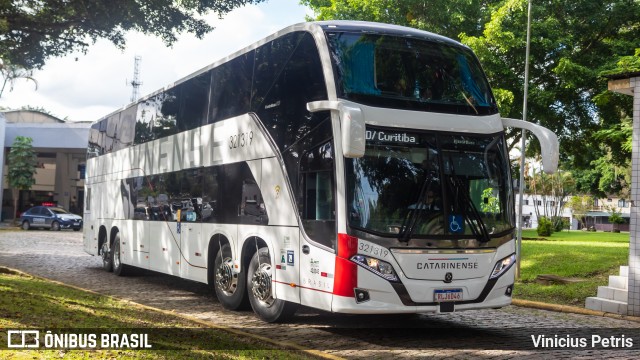 Auto Viação Catarinense 321319 na cidade de Joinville, Santa Catarina, Brasil, por Vinicius Petris. ID da foto: 9904166.