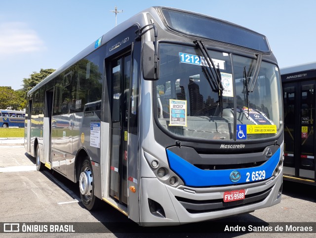 Transcooper > Norte Buss 2 6529 na cidade de São Paulo, São Paulo, Brasil, por Andre Santos de Moraes. ID da foto: 9903734.