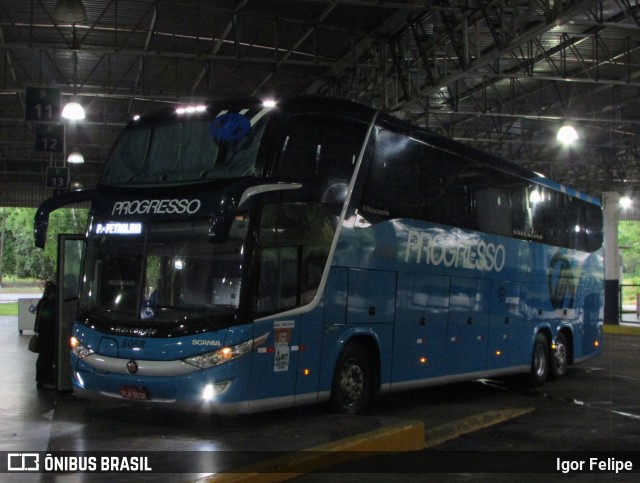 Auto Viação Progresso 6058 na cidade de Recife, Pernambuco, Brasil, por Igor Felipe. Número da foto: #9903520.