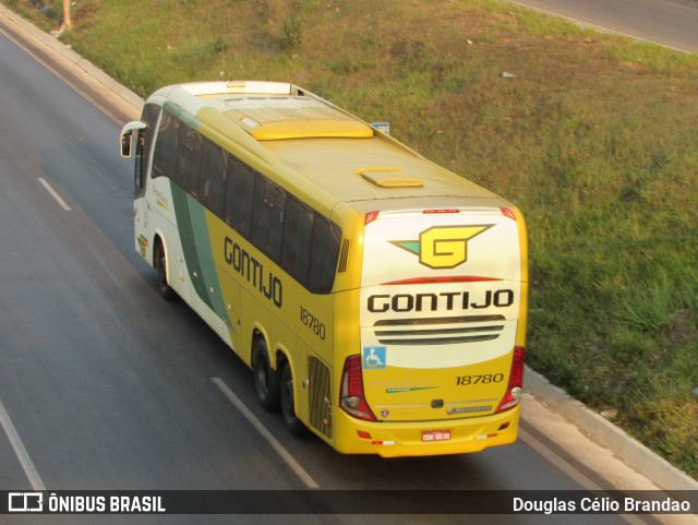 Empresa Gontijo de Transportes 18780 na cidade de Belo Horizonte, Minas Gerais, Brasil, por Douglas Célio Brandao. ID da foto: 9907234.