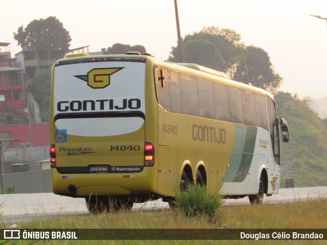 Empresa Gontijo de Transportes 14840 na cidade de Belo Horizonte, Minas Gerais, Brasil, por Douglas Célio Brandao. ID da foto: 9907182.