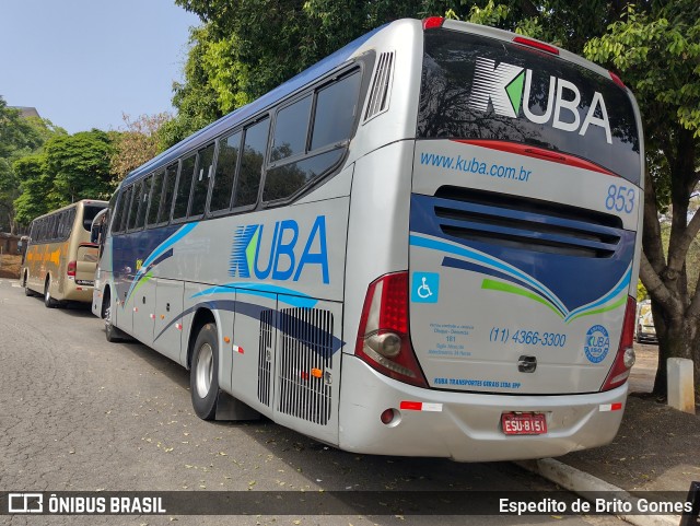 Kuba Turismo 853 na cidade de Aparecida, São Paulo, Brasil, por Espedito de Brito Gomes. Número da foto: #9905954.