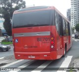 Transporte Coletivo Glória BE701 na cidade de Curitiba, Paraná, Brasil, por Amauri Caetano. ID da foto: :id.