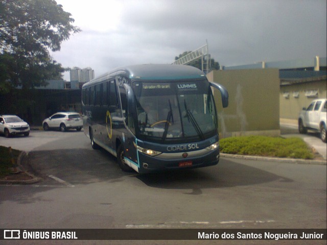 Viação Cidade Sol 5260 na cidade de Salvador, Bahia, Brasil, por Mario dos Santos Nogueira Junior. Número da foto: #9909732.