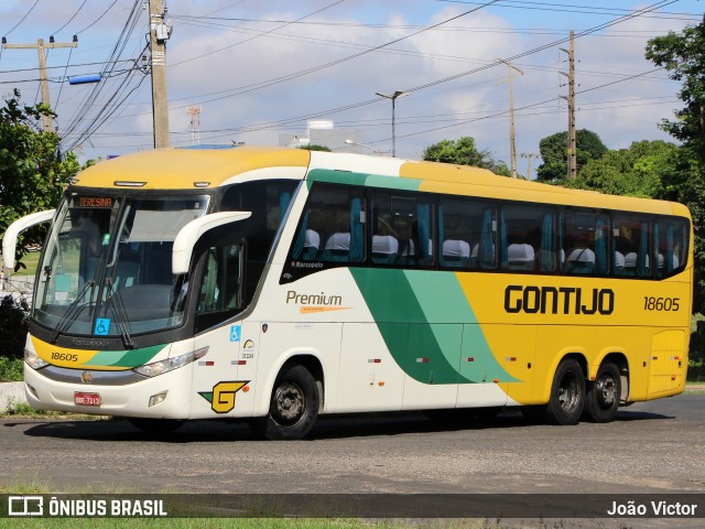 Empresa Gontijo de Transportes 18605 na cidade de Teresina, Piauí, Brasil, por João Victor. Número da foto: #9909860.