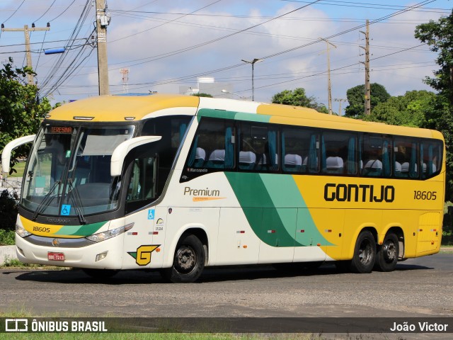 Empresa Gontijo de Transportes 18605 na cidade de Teresina, Piauí, Brasil, por João Victor. ID da foto: 9909860.