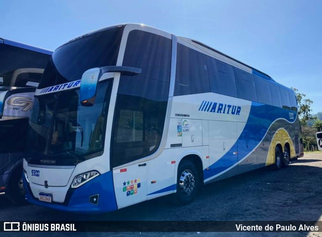 Aritur Transporte e Turismo 9300 na cidade de Aparecida, São Paulo, Brasil, por Vicente de Paulo Alves. ID da foto: 9909027.