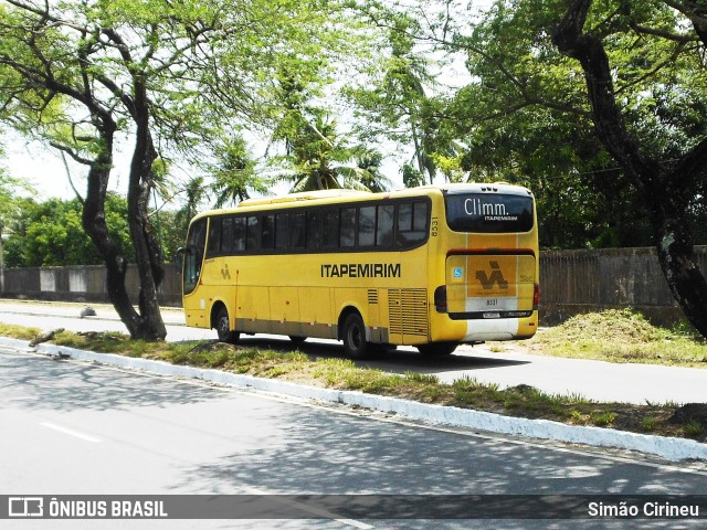 Viação Itapemirim 8531 na cidade de João Pessoa, Paraíba, Brasil, por Simão Cirineu. ID da foto: 9909959.