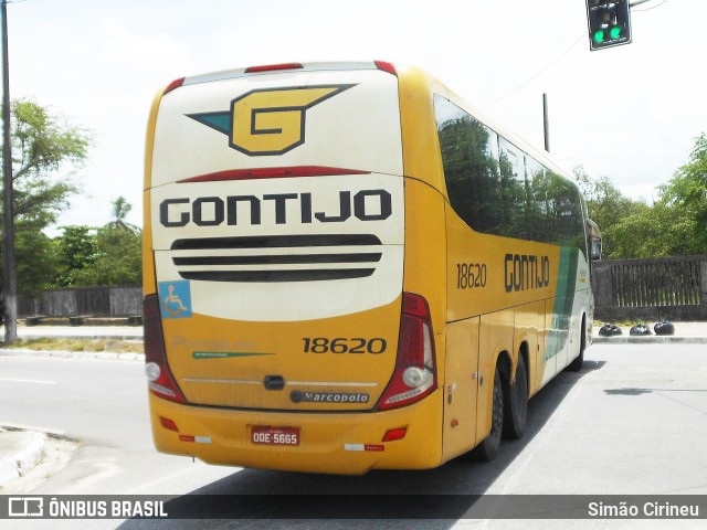 Empresa Gontijo de Transportes 18620 na cidade de João Pessoa, Paraíba, Brasil, por Simão Cirineu. Número da foto: #9909792.
