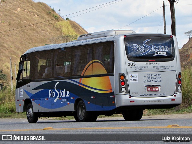 Rio Status Turismo 203 na cidade de Juiz de Fora, Minas Gerais, Brasil, por Luiz Krolman. ID da foto: 9907875.