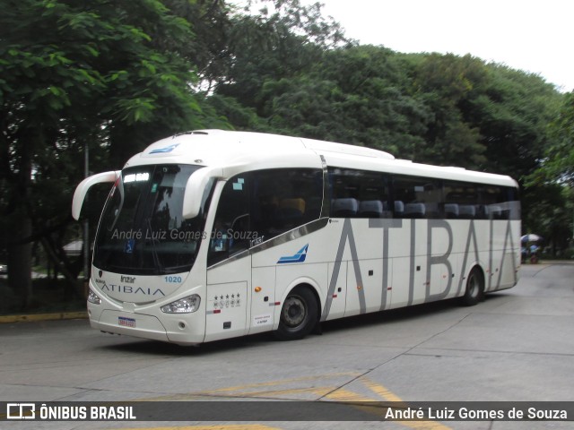 Viação Atibaia São Paulo 1020 na cidade de São Paulo, São Paulo, Brasil, por André Luiz Gomes de Souza. ID da foto: 9912258.