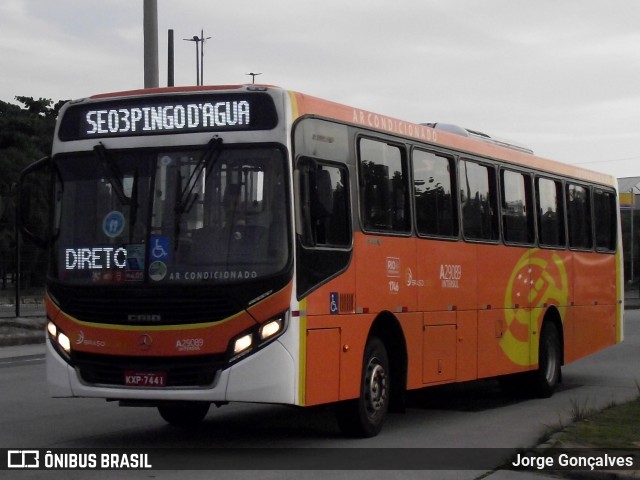 Empresa de Transportes Braso Lisboa A29089 na cidade de Rio de Janeiro, Rio de Janeiro, Brasil, por Jorge Gonçalves. ID da foto: 9910892.