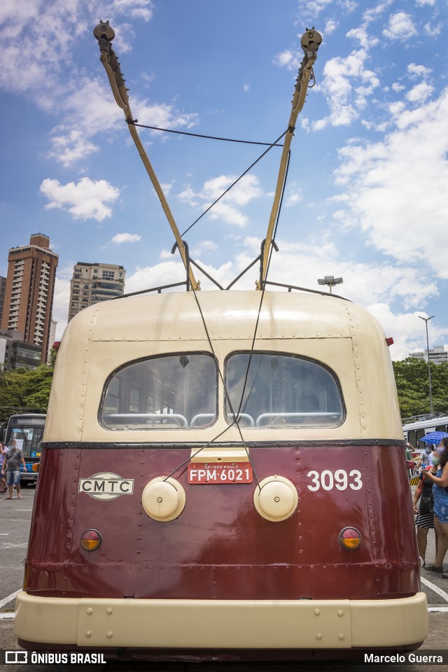 CMTC - Companhia Municipal de Transportes Coletivos 3093 na cidade de São Paulo, São Paulo, Brasil, por Marcelo Guerra. ID da foto: 9910424.