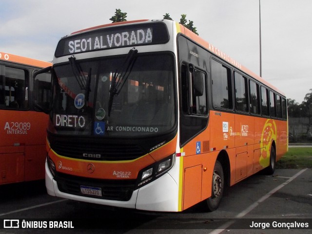 Empresa de Transportes Braso Lisboa A29122 na cidade de Rio de Janeiro, Rio de Janeiro, Brasil, por Jorge Gonçalves. Número da foto: #9910449.