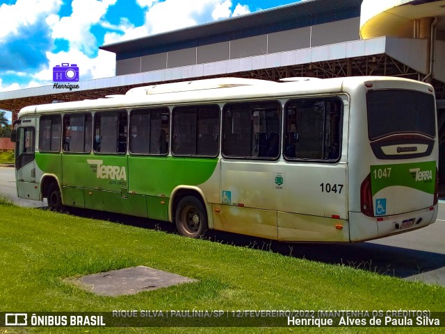 Terra Auto Viação 1047 na cidade de Paulínia, São Paulo, Brasil, por Henrique Alves de Paula Silva. ID da foto: 9912120.