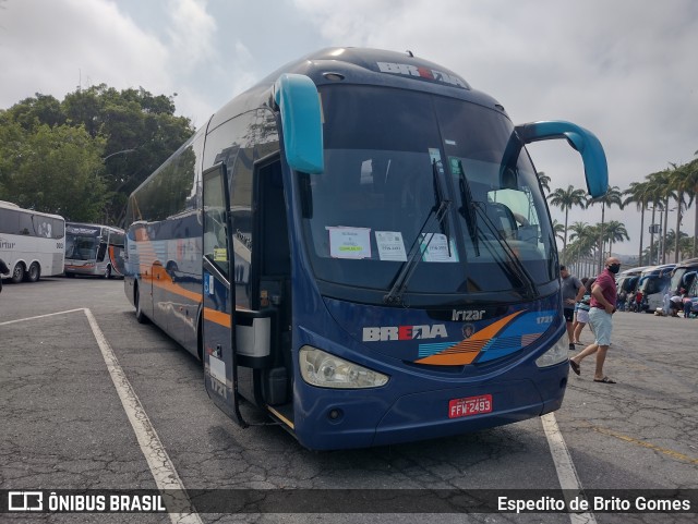 Breda Transportes e Serviços 1721 na cidade de Aparecida, São Paulo, Brasil, por Espedito de Brito Gomes. ID da foto: 9910358.