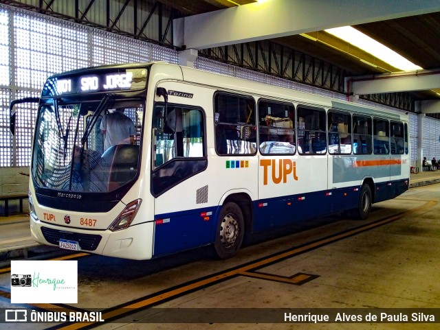 TUPi Transportes Urbanos Piracicaba 8487 na cidade de Piracicaba, São Paulo, Brasil, por Henrique Alves de Paula Silva. Número da foto: #9912175.