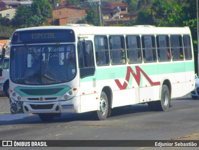 Ônibus Particulares 9J47 na cidade de Nazaré da Mata, Pernambuco, Brasil, por Edjunior Sebastião. Número da foto: #9910806.