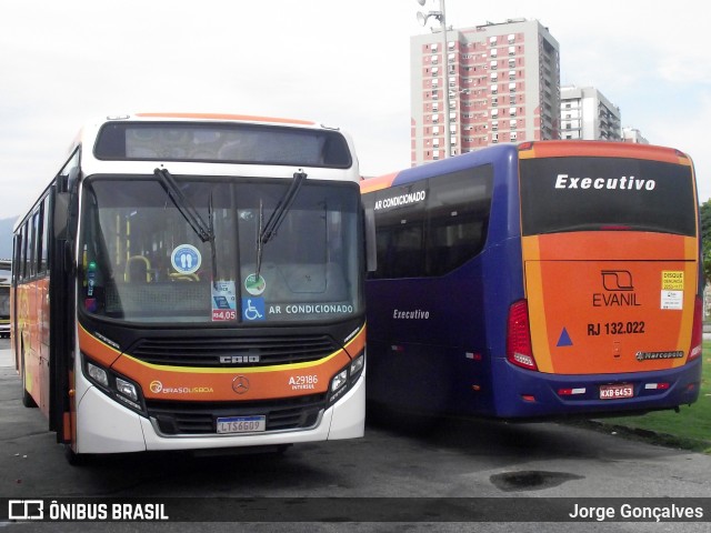 Empresa de Transportes Braso Lisboa A29186 na cidade de Rio de Janeiro, Rio de Janeiro, Brasil, por Jorge Gonçalves. Número da foto: #9910436.