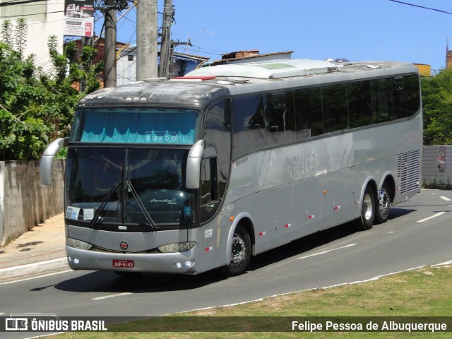 Ônibus Particulares 5143 na cidade de Camaçari, Bahia, Brasil, por Felipe Pessoa de Albuquerque. ID da foto: 9911226.