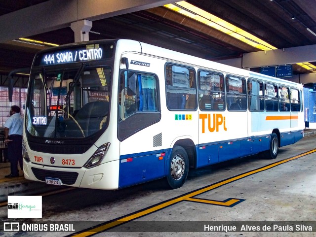 TUPi Transportes Urbanos Piracicaba 8473 na cidade de Piracicaba, São Paulo, Brasil, por Henrique Alves de Paula Silva. Número da foto: #9912171.