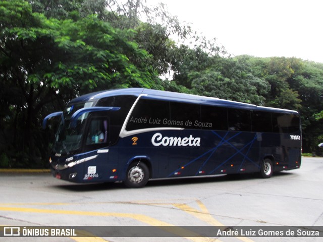 Viação Cometa 719512 na cidade de São Paulo, São Paulo, Brasil, por André Luiz Gomes de Souza. Número da foto: #9912097.