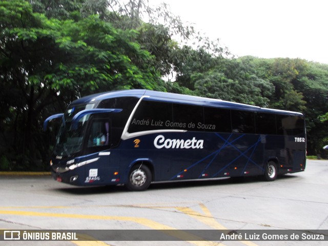 Viação Cometa 719512 na cidade de São Paulo, São Paulo, Brasil, por André Luiz Gomes de Souza. ID da foto: 9912097.