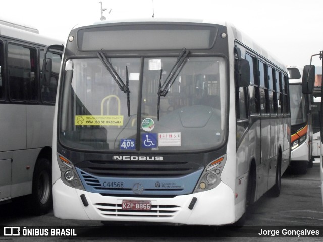 Auto Viação Três Amigos C44568 na cidade de Rio de Janeiro, Rio de Janeiro, Brasil, por Jorge Gonçalves. ID da foto: 9910438.