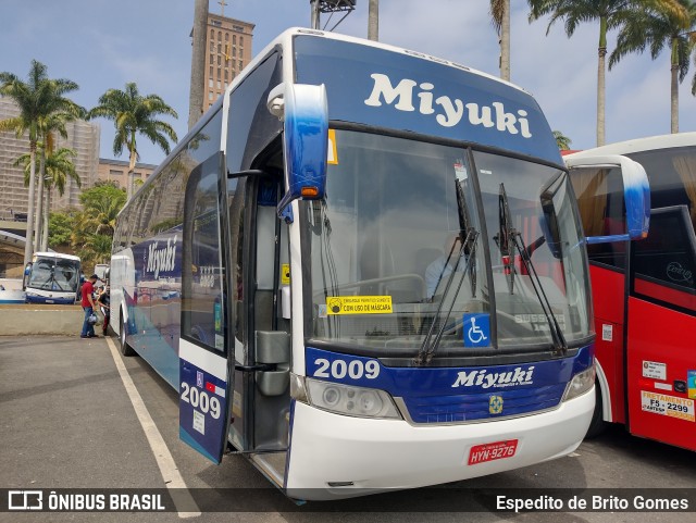 Miyuki Transportes e Turismo 2009 na cidade de Aparecida, São Paulo, Brasil, por Espedito de Brito Gomes. Número da foto: #9911704.
