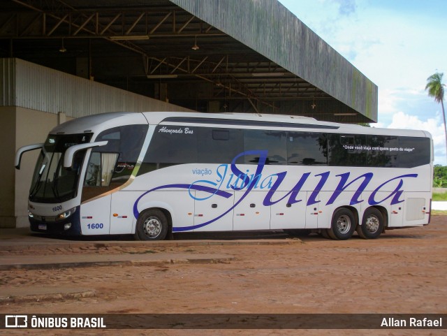 Viação Juína 1600 na cidade de Cáceres, Mato Grosso, Brasil, por Allan Rafael. ID da foto: 9910737.