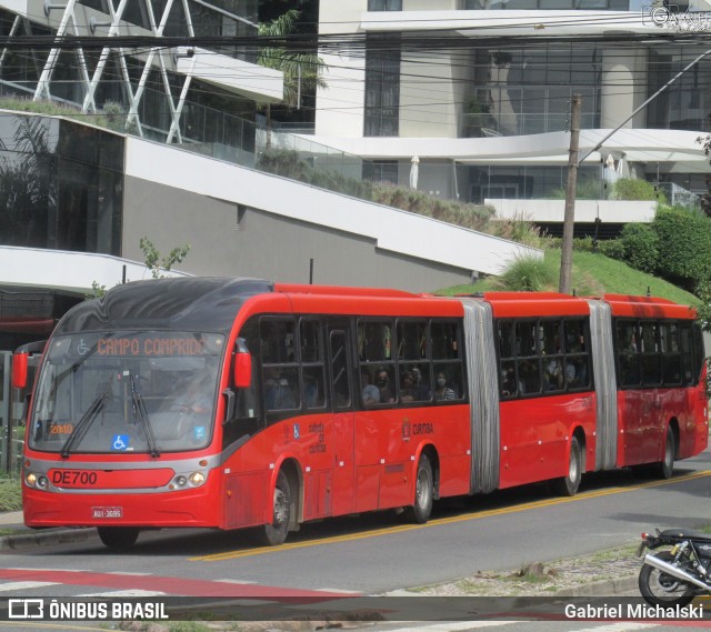 Cristo Rei > CCD Transporte Coletivo > SPE Via Mobilidade S/A DE700 na cidade de Curitiba, Paraná, Brasil, por Gabriel Michalski. Número da foto: #9913680.
