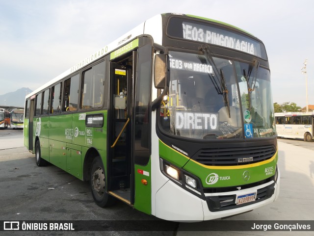 Tijuquinha - Auto Viação Tijuca A50125 na cidade de Rio de Janeiro, Rio de Janeiro, Brasil, por Jorge Gonçalves. Número da foto: #9915153.