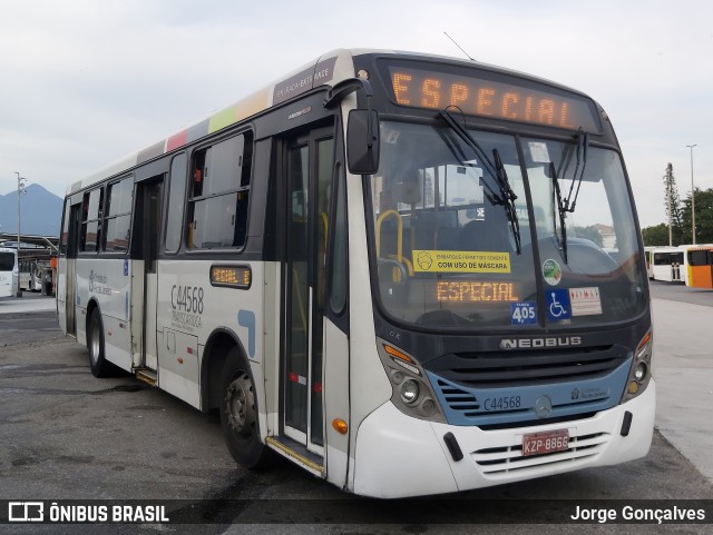 Auto Viação Três Amigos C44568 na cidade de Rio de Janeiro, Rio de Janeiro, Brasil, por Jorge Gonçalves. ID da foto: 9915122.