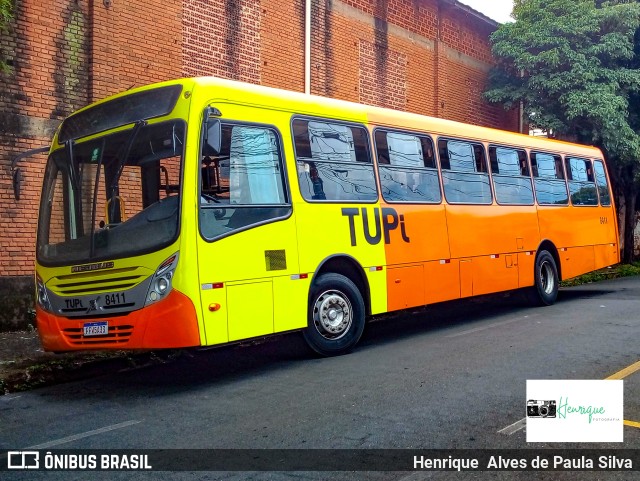 TUPi Transportes Urbanos Piracicaba 8411 na cidade de Piracicaba, São Paulo, Brasil, por Henrique Alves de Paula Silva. Número da foto: #9915303.